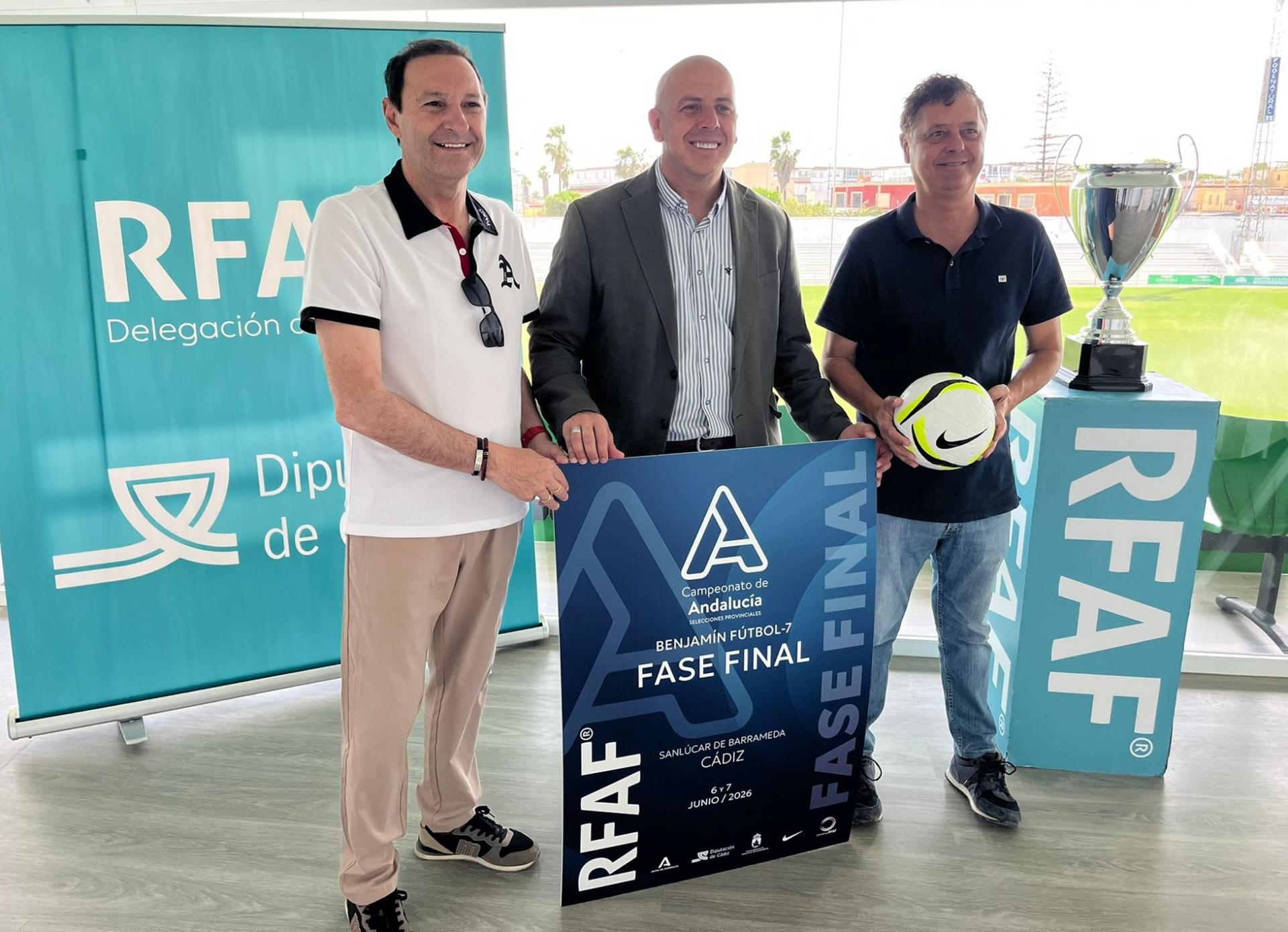 Andaluz benjamín de fútbol en Sanlúcar de Barrameda